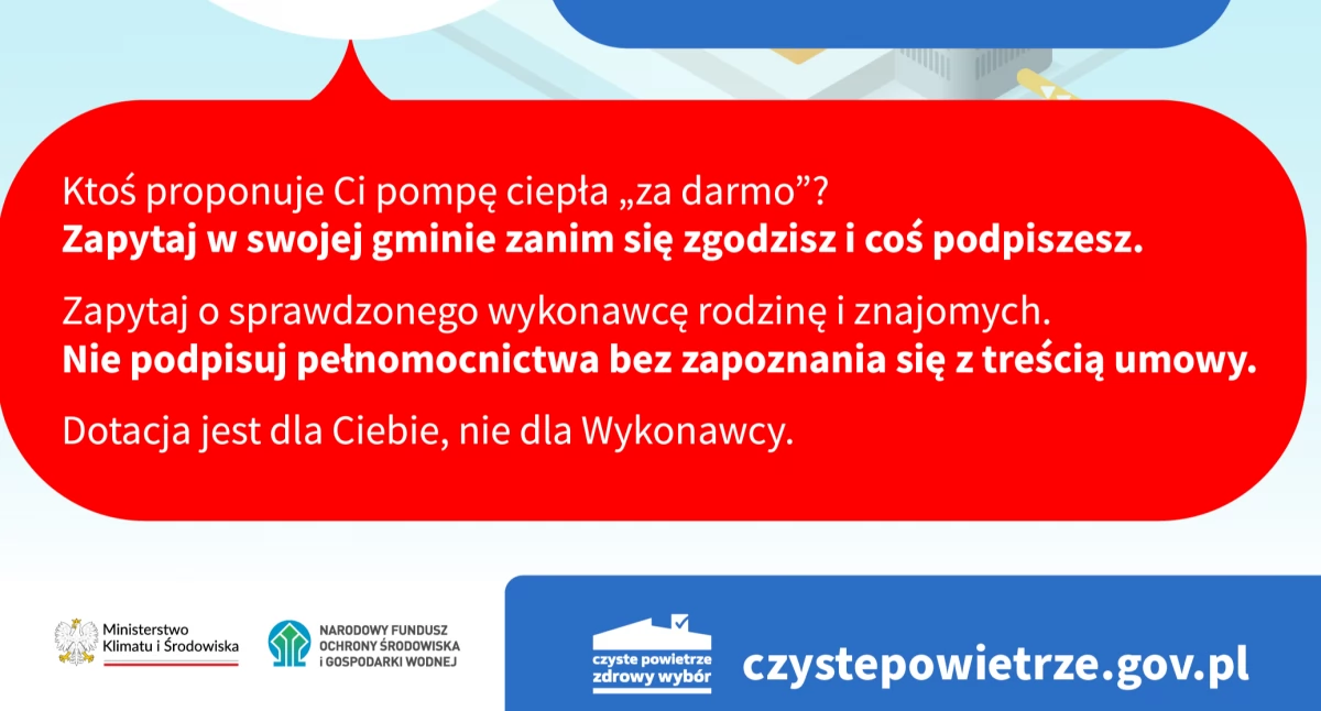 Plakat promujący akcję 