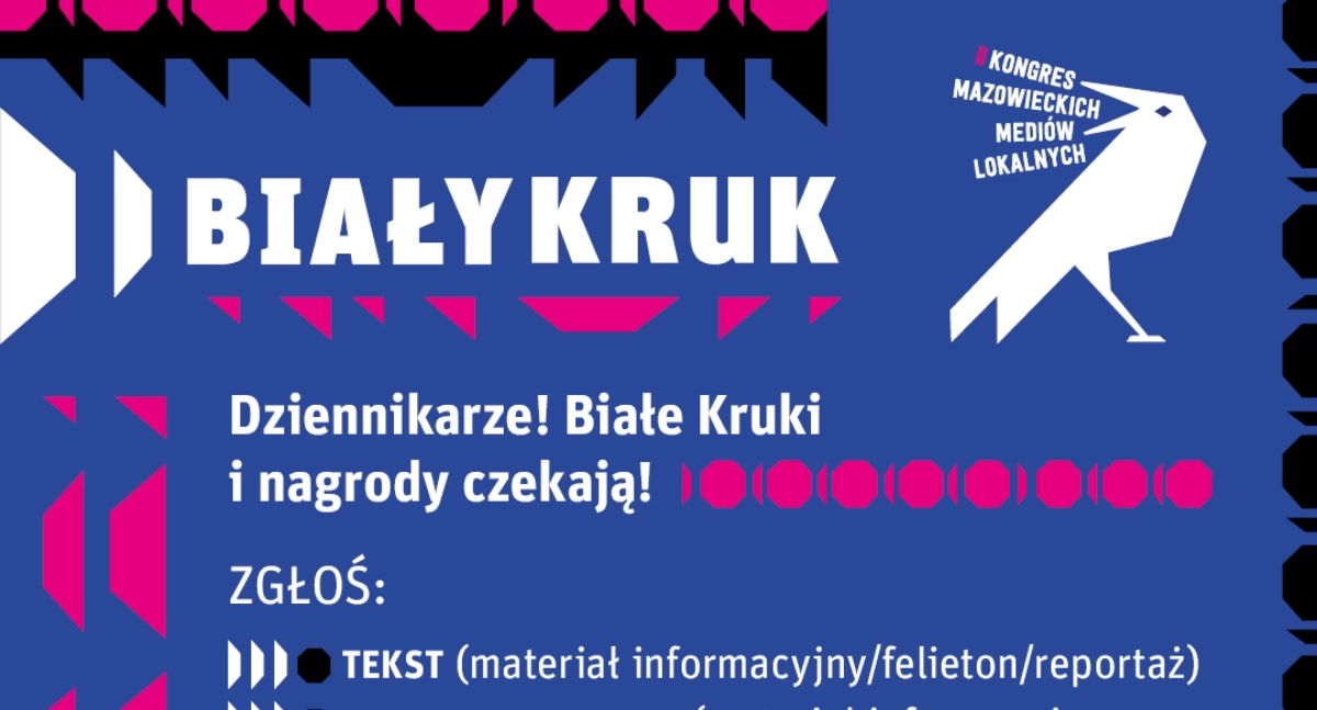Promocje gospodarcze, „Biały Kruk” dziennikarzy mediów lokalnych ostatnie zgłoszenia! - zdjęcie, fotografia
