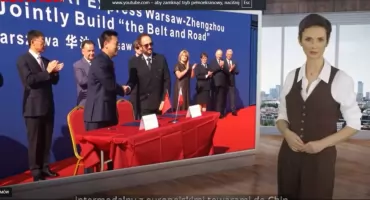 Informacje z Mazowsza - o zakupionym dworze w Paplinie, pierwszym pociągu towarowym z Warszawy do Chin